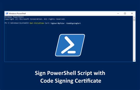 sign powershell script with smart card|powershell self signing certificate.